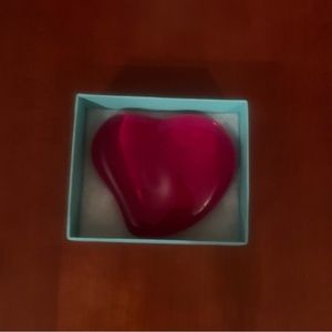 Tiffany & Co. Elsa Peretti Red Heart Paperweight